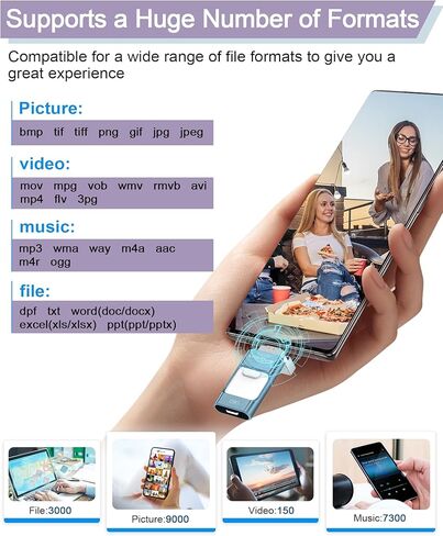 محرك إبهام بسعة 128 جيجابايت للهاتف/الوسادة/الكمبيوتر الشخصي/الكمبيوتر المحمول/أندرويد in Kuwait
