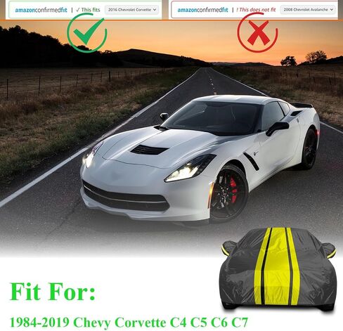 Waterproof Car Covers Fit for 2024 Tesla Cybertruck, 6 Layers Upgrade 210T Windproof, Dustproof and UV Proof All Weather Protection Full Tesla Pickup Indoor/Outdoor Car Cover with Straps,Storage Bag in Saudi Arabia