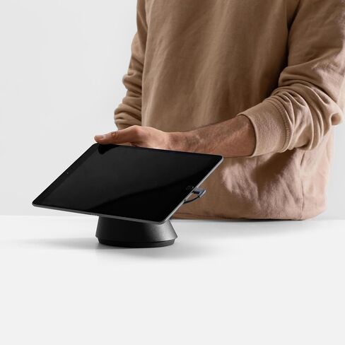 Click - Secure Tablet & iPad Stand & Docking Station for POS (Black) in Saudi Arabia