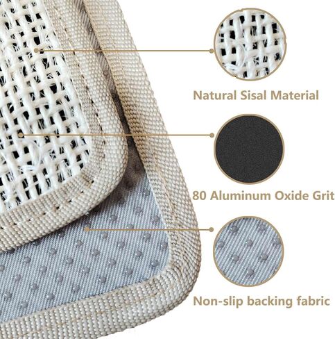 Cat Nail File Scratcher Wrapped Around a Cat Scratching Post, Cat Scratch That Files Nails with 80 Aluminum Oxide Grit, Cat Nail File Can Help to Trim Cat's Nails and Protect Scratch Post in Saudi Arabia