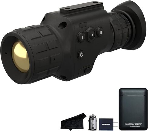 ATN Odin LT 320 Compact Thermal Monocular with 320x240, 60 fps, 12µm Thermal Sensor | Magnification | Helmet/Head Mount Compatible | Exclusive Signature Series Kit in Saudi Arabia