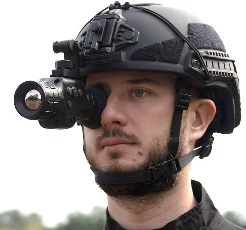 ATN Odin LT 320 Compact Thermal Monocular with 320x240, 60 fps, 12µm Thermal Sensor | Magnification | Helmet/Head Mount Compatible | Exclusive Signature Series Kit in Saudi Arabia