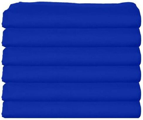 bkb Daycare 6 Piece Flat Crib and Toddler Sheets, Black in Saudi Arabia