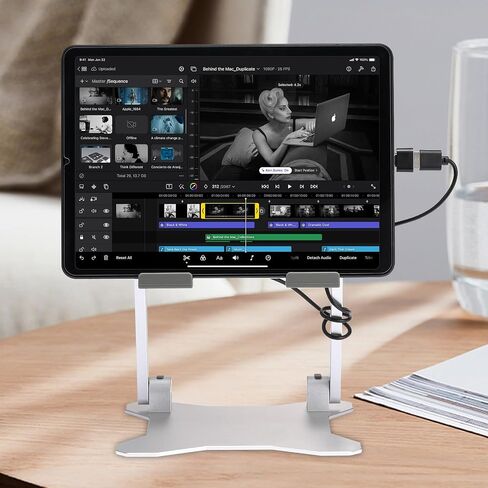 حامل Surface Pro، مبرد iPad، وسادة تبريد iPad Pro، حامل حامل قوي للكمبيوتر اللوحي مع مروحة هادئة لأجهزة الكمبيوتر اللوحية Microsoft Surface، iPad Pro 12.9 iPad Air، أجهزة Samsung Galaxy Tabs حتى 15 بوصة in Kuwait