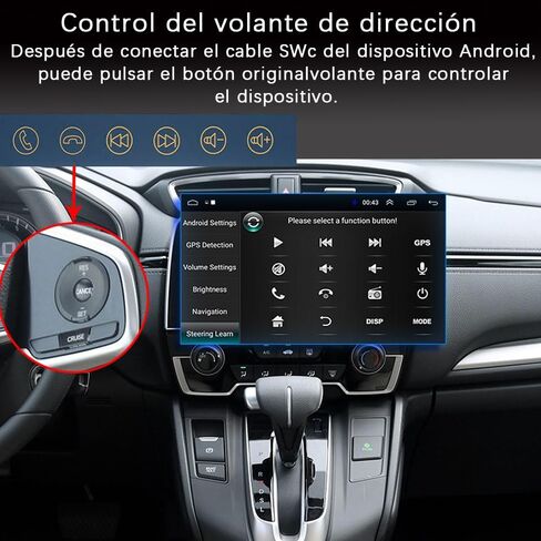 لسيارة Mercedes Benz C CLK W209 W203 راديو Android 13 ستيريو للسيارة 9 بوصة شاشة لمس لاسلكية Carplay Android Auto GPS Navigation مع كاميرا عكسية مجانية 4GB RAM+64GB ROM in Saudi Arabia