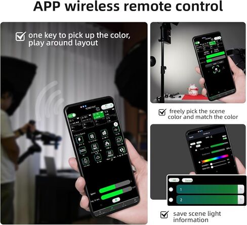 YONGNUO YN150 150W LED مجموعة إضاءة الفيديو COB التصوير الفوتوغرافي الإضاءة المستمرة 2700-6500K درجة حرارة اللون RA95 12 تأثيرات الإضاءة APP 2.4G جهاز التحكم عن بعد اللاسلكي مع حلقة محول Bowens المعدنية in Kuwait