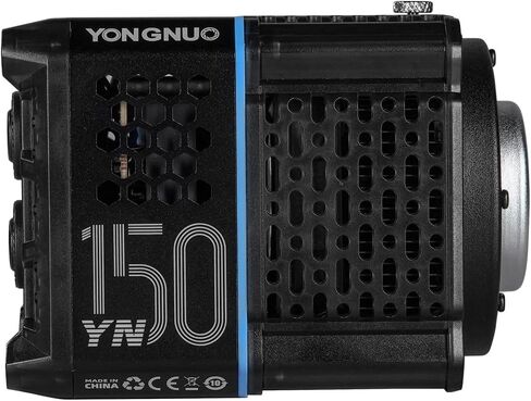 YONGNUO YN150 150W LED مجموعة إضاءة الفيديو COB التصوير الفوتوغرافي الإضاءة المستمرة 2700-6500K درجة حرارة اللون RA95 12 تأثيرات الإضاءة APP 2.4G جهاز التحكم عن بعد اللاسلكي مع حلقة محول Bowens المعدنية in Kuwait