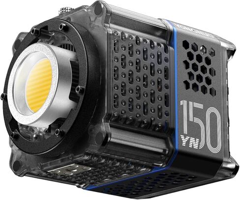 YONGNUO YN150 150W LED مجموعة إضاءة الفيديو COB التصوير الفوتوغرافي الإضاءة المستمرة 2700-6500K درجة حرارة اللون RA95 12 تأثيرات الإضاءة APP 2.4G جهاز التحكم عن بعد اللاسلكي مع حلقة محول Bowens المعدنية in Kuwait