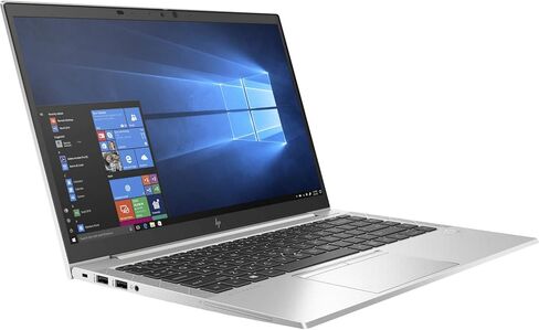 كمبيوتر محمول HP EliteBook 840 G7 الجيل العاشر للمنزل والعمل (Intel i7-10510U 4-Core، ذاكرة الوصول العشوائي 64 جيجابايت، 2 تيرابايت PCIe SSD، Intel UHD، 14.0 بوصة Full HD (1920x1080)، WiFi، Bluetooth، كاميرا ويب، Win 10 Home) (متجدد) in Saudi Arabia