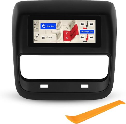 Rear Seat Screen Tesla Model Y Model 3 Rear Seat Touchscreen 4.6-inch Rear Seat Entertainment Car System Player, Control Original Screen and Air Conditioning Rear Seat Display Model 3 Model Y, Type-C in Saudi Arabia