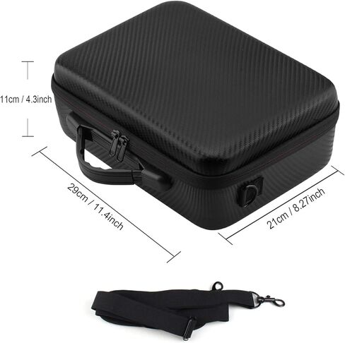 حقيبة حمل O'woda Mini 4K، حقيبة تخزين صلبة مقاومة للماء للسفر مع حبل قابل للتعديل لـ DJI Mavic Mini 2 / Mini 2 SE/Mini 4K Fly المزيد من الملحقات كومبو in Kuwait