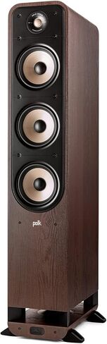مكبر صوت محيطي Polk Signature Elite ES10 - صوت عالي الدقة معتمد، متوافق مع Dolby Atmos & DTS:X، مكبر صوت 1 بوصة ومكبر صوت 4 بوصة، تقنية منفذ الطاقة لصوت جهير سهل (زوج، أبيض أنيق مغسول) in Kuwait