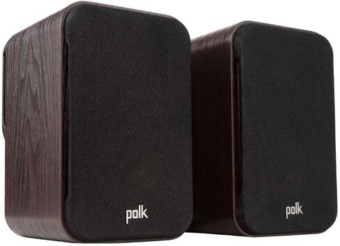 Polk Signature Elite ES10 Surround Loudspeaker - Hi-Res Audio Certified, Dolby Atmos & DTS:X Compatible, 1" Tweeter & 4" Woofer, Power Port Technology for Effortless Bass (Pair, Elegant White-Washed) in Saudi Arabia