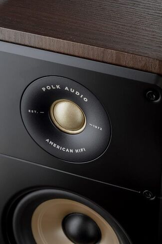 Polk Signature Elite ES10 Surround Loudspeaker - Hi-Res Audio Certified, Dolby Atmos & DTS:X Compatible, 1" Tweeter & 4" Woofer, Power Port Technology for Effortless Bass (Pair, Elegant White-Washed) in Saudi Arabia