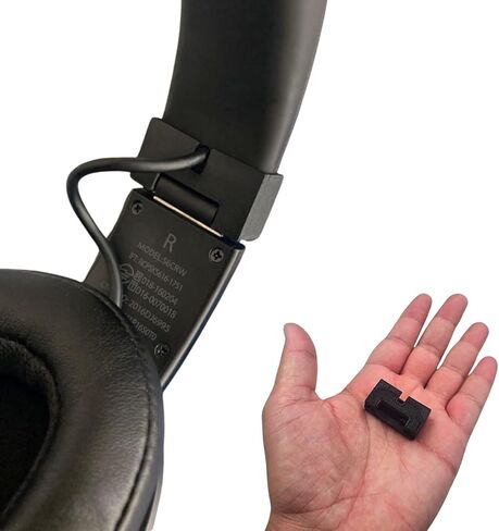 مفصلات بديلة لسماعات رأس Skullcandy Crusher اللاسلكية فوق الأذن (أسود) (1)، نيغرو in Saudi Arabia
