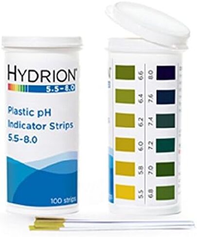 pHydrion 9200 Plastic pH Indicator Strips, 0.0 to 6.0, flip top Vial Packaging in Saudi Arabia