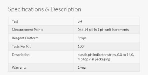 pHydrion 9200 Plastic pH Indicator Strips, 0.0 to 6.0, flip top Vial Packaging in Saudi Arabia