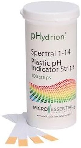pHydrion 9200 Plastic pH Indicator Strips, 0.0 to 6.0, flip top Vial Packaging in Saudi Arabia