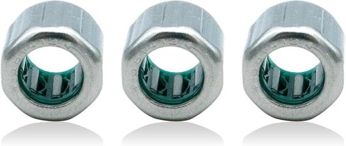 Mop Bearing Needle Roller Bearings HF081412 One Way Bearing 8mm Bore 14mm OD 12mm Width -Stainless Steel Materials (2) in Saudi Arabia