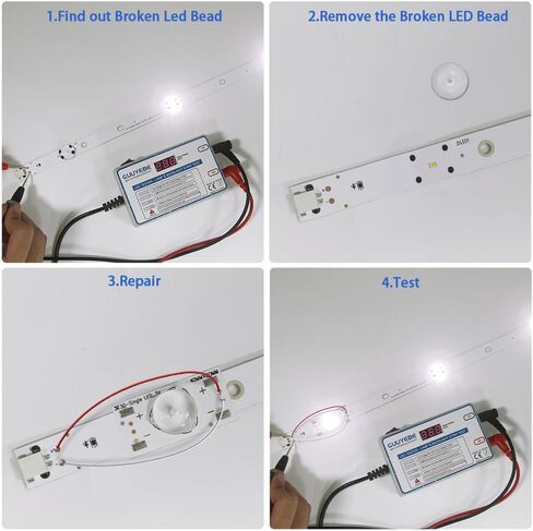 جزء استبدال شريط الإضاءة الخلفية LED، 3030 خرزة مصباح واحدة 3 فولت 6 فولت مع فلتر عدسة بصرية لقضبان إصلاح تلفزيون LED 30 قطعة NS-50DF710NA19 NS-55DF710NA19 NS-55DF710NA21 E60-E3 in Saudi Arabia