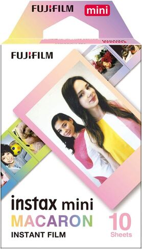 فيلم Fujifilm Instax Mini Confetti Instant Film + فيلم Macaron + Mermaid - 10 ورقات في كل عبوة in Saudi Arabia