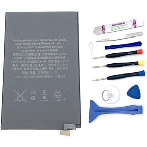 A2522 Battery Compatible with iPad Mini 2021 Gen 6 6th Generation A2522 A2567 A2568 A2569 EMC 4043 4044 iPad14,1 iPad14,2 WIFI MK7M3LL/A MK7T3LL/A MLWL3LL/A MK7R3LL/A LL/A MK7X 3LL/A MK7P3LL/A