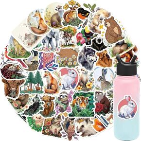 50 Cute Cat Stickers Kit - Kawaii Cat Stickers for Kids & Teens, Waterproof Vinyl Stickers for Laptop, Phone, Skateboard, Journaling in Kuwait