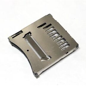Camera SD Memory Card Reader Slot Holder Replacement Metal for Nikon D810 D3300 D750 Replacement Part Digital Camera Repair (for Nikon D810 D3300 D750)