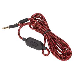 Headphone Cable Built in Mic Replacement Headset Wire with Volume Control for Logitech G433 G233 G Pro G Pro X PC Phone Aux Cable 2m/6.5ft, 3.5mm Cable Male to Male for