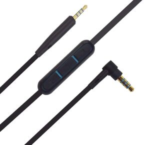 Replacement QC25 Audio Cable Headphone Cord with Inline Remote & Microphone Compatible with Bose QuietComfort 25 QC25 QC35 OE2 OE2i Soundlink SoundTrue Headphones