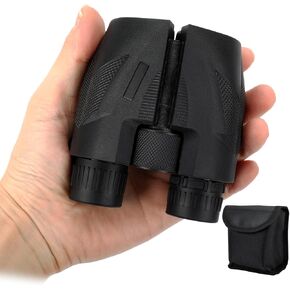 10x25 Compact Binoculars for Adults Kids, Small Binoculars for Cruise, Bird Watching, Travel, Theatre and Concerts