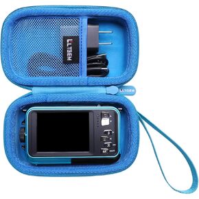 LTGEM Case Compatible with YISENCE 4K Underwater Camera - Travel Protective Carrying Storage Bag
