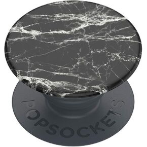 PopSockets: PopGrip Basic - Expanding Stand and Grip for Smartphones and Tablets [Top Not Swappable] - Mod Marble Black