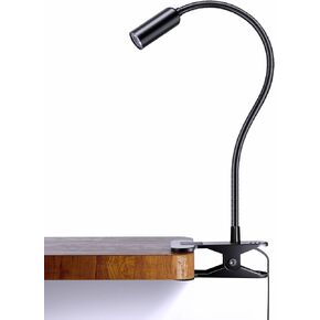 Clip on Light for Bed, Eye Protection Reading Light, 3 Colors & 10 Brightness Book Light, Flexible Gooseneck Clamp Lamp for Desk, Bed Headboard and Piano
