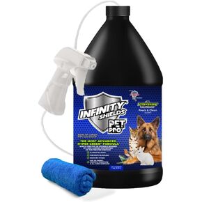 Pet Pro • Odor & Stain Eliminator • Prevents Re-Marking, • Hyper Green Long-Lasting Formula | 128 OZ Fresh & Clean Scent