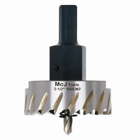 2-1/2 Inch HSS M2 Drill Bit Hole Saw for Metal, Steel, Iron, Alloy, Ideal for Electricians, Plumbers, DIYs, Metal Professionals