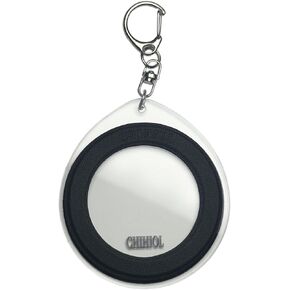 Magnetic Phone Grip Storage Keychain for Popsocket Magnetic Phone Grip Ring Holder Storage for Bag Keychain Portable for MagSafe Magnet Pop Ring Grips, Black