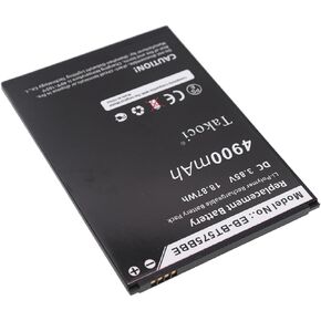 SM-T570 Replacement Battery for Gal'axy Tab Active 3, G T Active 3 8.0, G T Active 3 8.0 2020, SM-T570, SM-T575, SM-T575N, SM-T577,EB-BT575BBE, GH43-05039A Battery 3.85V 4900mAh