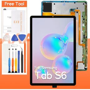 Screen Replacement for Samsung Galaxy Tab S6 T860 T865 LCD Display Touch Screen Digitizer Full Assembly,with Tools