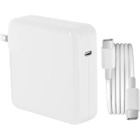 Mac Book Pro Charger-96W USB C Power Adapter Compatible with MacBook Air/pro, iPad Pro, Samsung Galaxy and All USB-C Devices Powerful Connect, Original Quality