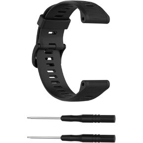 Compatible For Garmin Forerunner 935 Replacement Band, Replacement Silicone Wrist Band Strap For Garmin Forerunner 945/935 /Fenix 5 Plus/5 /Quatix 5/5 Sapphire/Approach S60