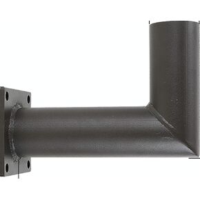 90 Degree Wall Mount Bracket with Tenon. Mounting Accessory. Steel Mount. Lighting Accessory.