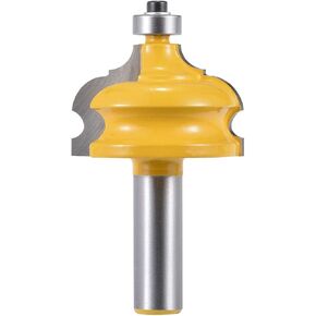 KATUR Classical and Bead Molding and Edging Router Bit Classical Cove Edging Router Bit with 1/2 Inch Shank(1/2" Shank 1/2" Width)