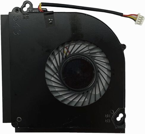 استبدال جديد وحدة المعالجة المركزية + GPU مروحة التبريد ل Clevo P950 P950HR P950ER T97 T96E P95E2 180625 T800 BS500HS-U3D DC5V 0.50A 4-أسلاك in Saudi Arabia