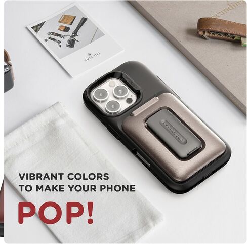 حافظة VRS DESIGN Orb لهاتف iPhone 16 Plus (2024)، حافظة محفظة بطاقات مميزة [3 بطاقات] غطاء حامل مدمج متين متوافق مع iPhone 16 Plus (قطن أزرق) in Kuwait