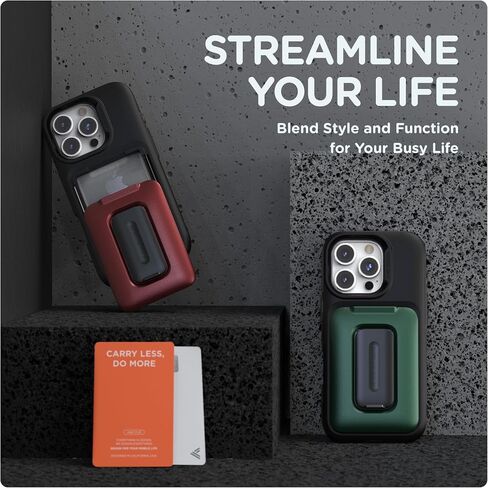 حافظة VRS DESIGN Orb لهاتف iPhone 16 Plus (2024)، حافظة محفظة بطاقات مميزة [3 بطاقات] غطاء حامل مدمج متين متوافق مع iPhone 16 Plus (قطن أزرق) in Kuwait