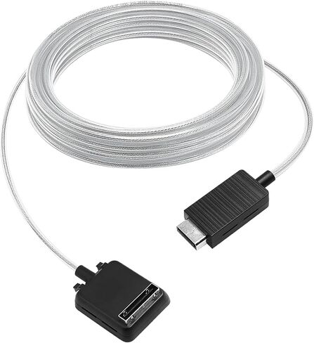 BN39-02470A كابل توصيل واحد غير مرئي بطول 16 قدمًا لتلفزيون Samsung Frame إلى صندوق توصيل واحد، متوافق مع تلفزيون Samsung QLED 4K/8K Frame الذكي (موديلات 2019-2022) in Kuwait