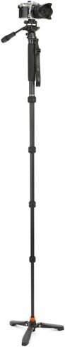 3 Legged Thing Punks Taylor Superkit Magnesium Alloy Monopod Kit - Travel-Friendly Camera Monopod for Photographers & Videographers (Darkness) in Saudi Arabia