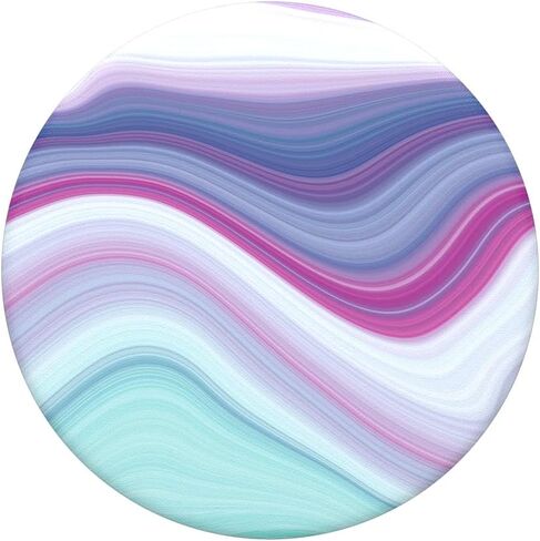 PopSockets Phone Grip with Expanding Kickstand, Marble PopGrip - Opalescent in Saudi Arabia