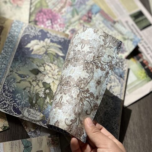 400 PCS Scrapbooking Supplies Vintage Scrapbook Paper Decorative Paper Bullet Collage Basing Photo Junk Journaling Supplies Album Embellishment Art Craft Aesthetic Planners Scrapbook Gift in Saudi Arabia